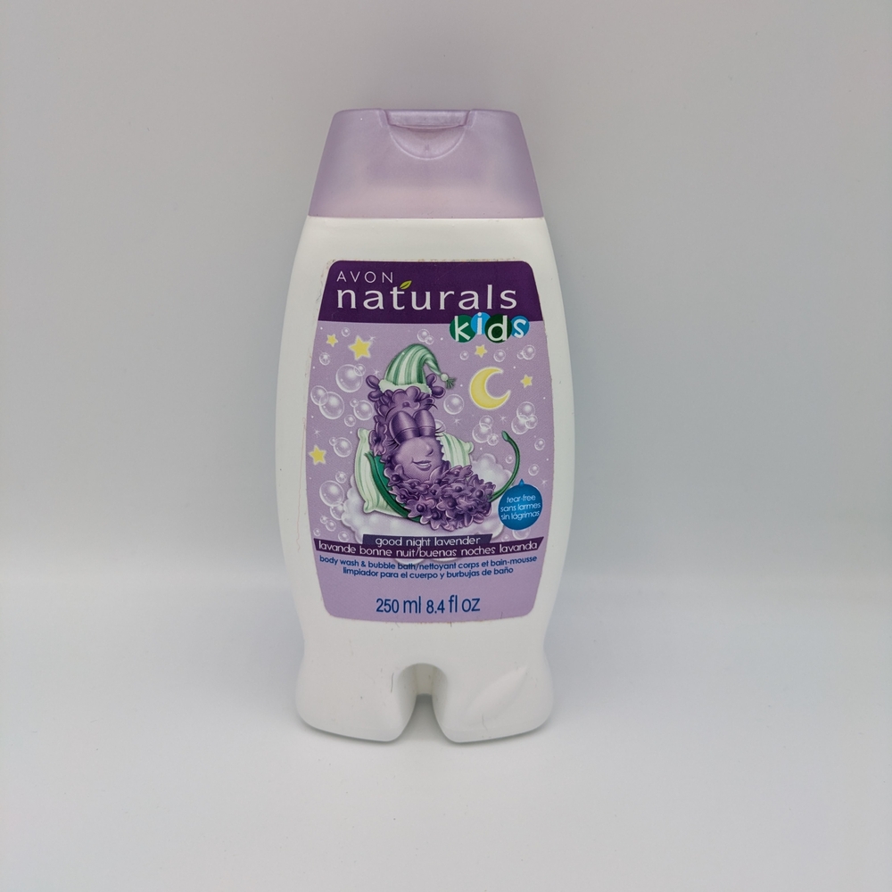 Avon Naturals Kids Lavender Body Wash And Bubble Bath (Expired)